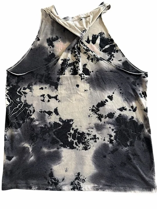 PINK Victoria's Secret Tie-Dye Twist Racerback Tank Pink Logo Size L - Picture 6 of 13